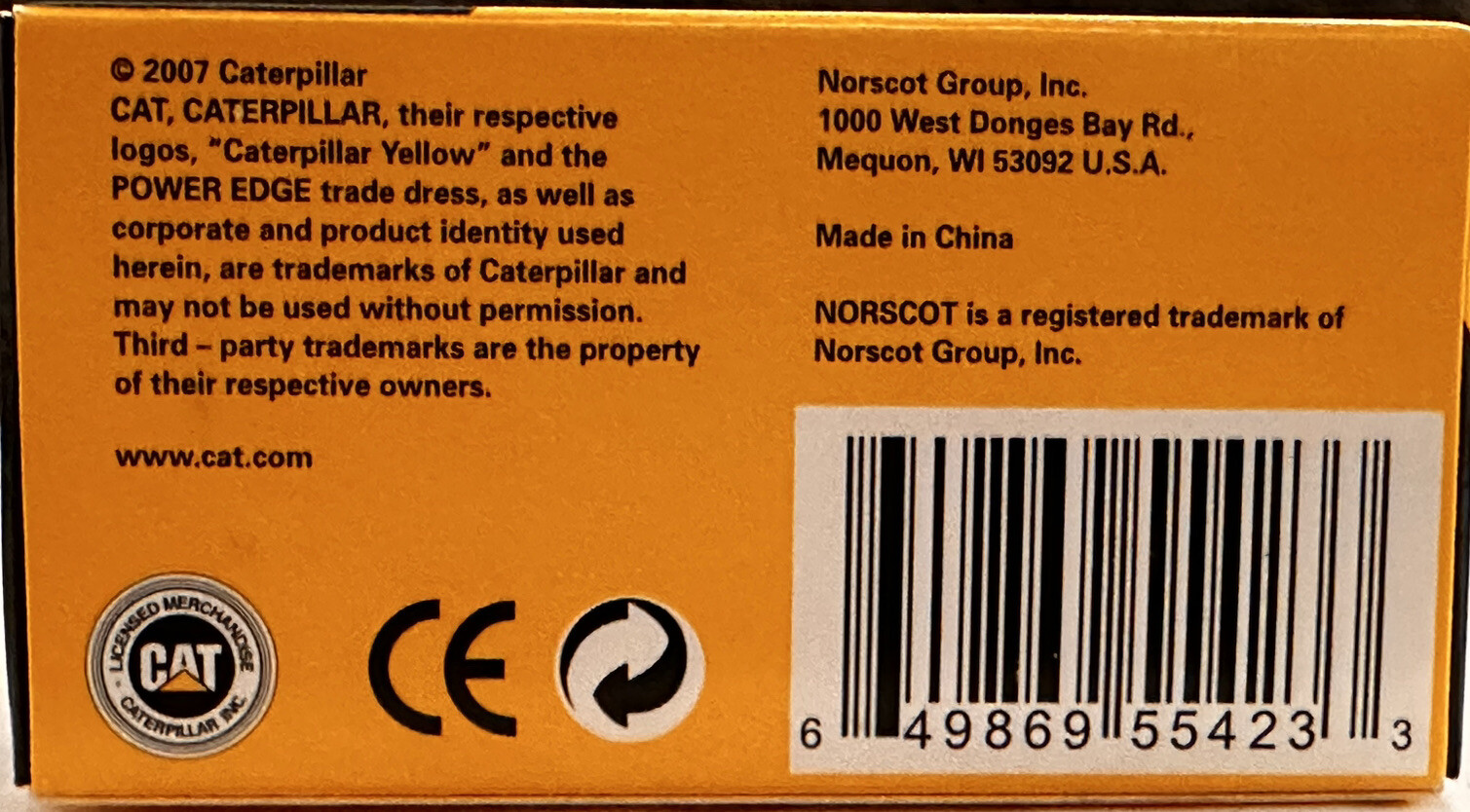 Norscot: Construction Mini’s: CAT 420E Backhoe Loader: