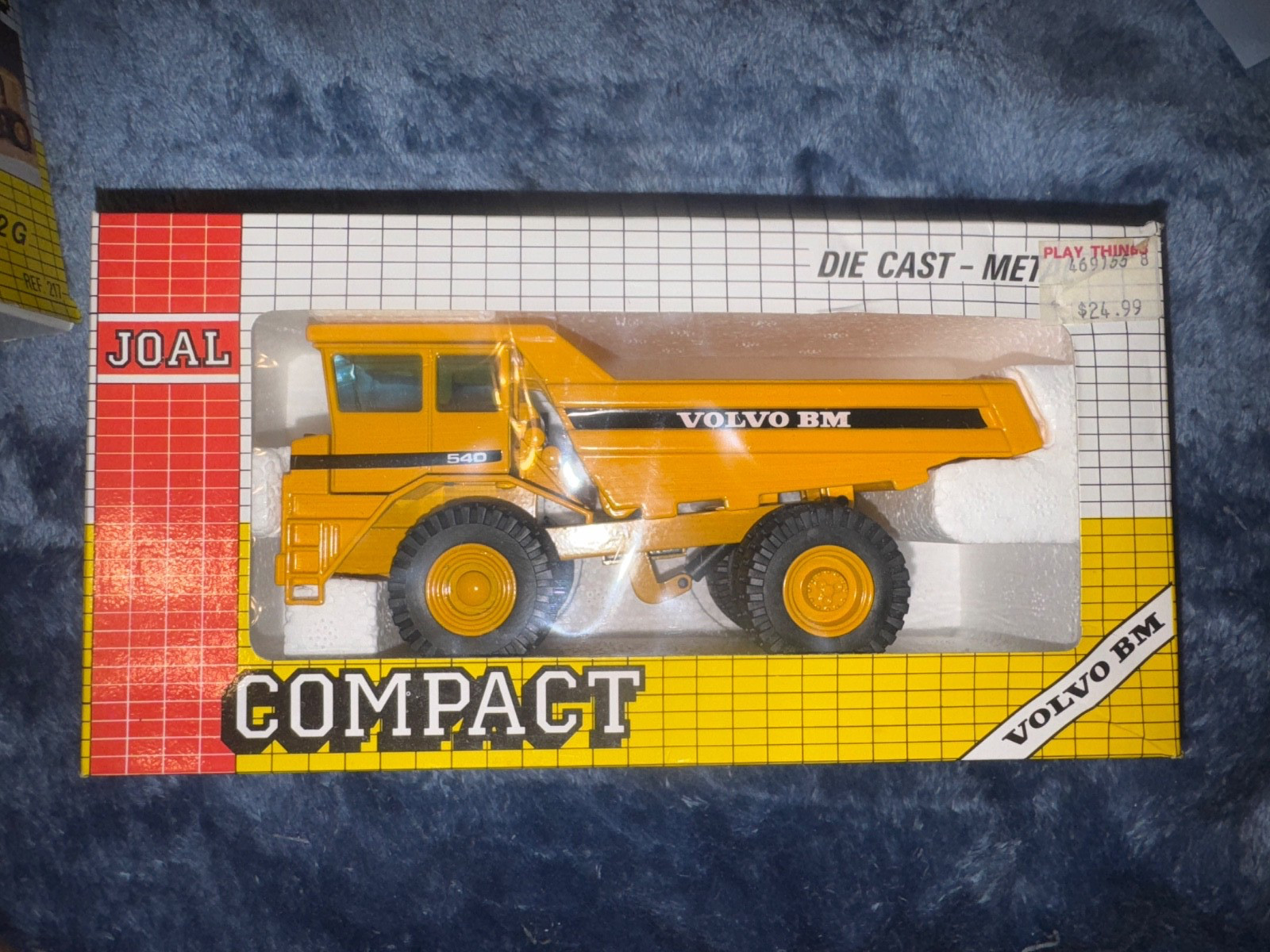 JOAL 228 VOLVO BM-540 RIGID DUMPTRUCK DUMPER – YELLOW 1:50 – NEW IN BOX