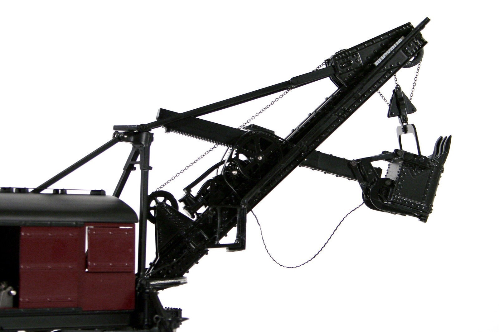 Bucyrus Steam Shovel on Rails – TWH 1:48 O Scale Diecast Model #021-08001 New
