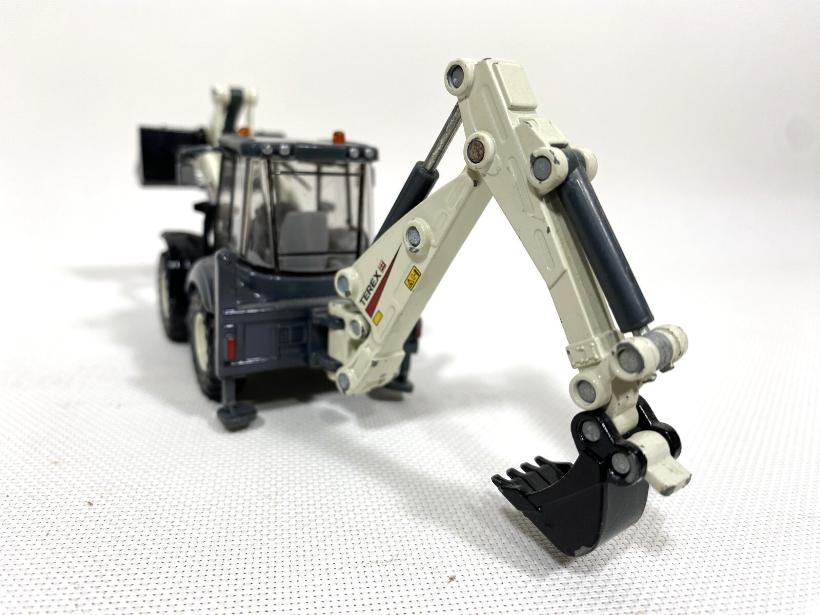 2 Vntg SIKU W. Germany DIECAST BACK HOE LOADERS #2818 & #3531 (Minor Damage)