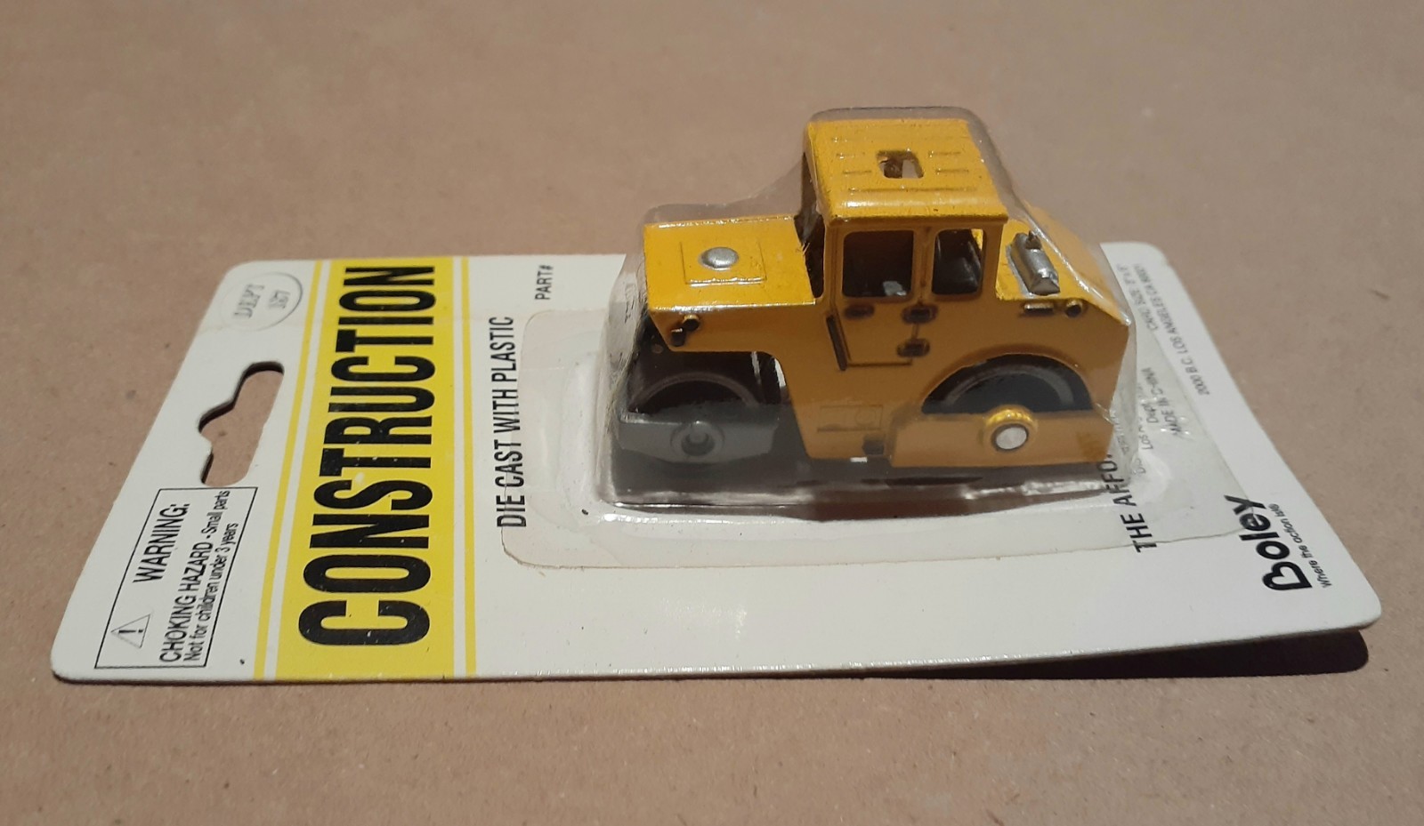 Boley Diecast Construction Bulldozer & Road Roller New In Package 1:87 HO Scale
