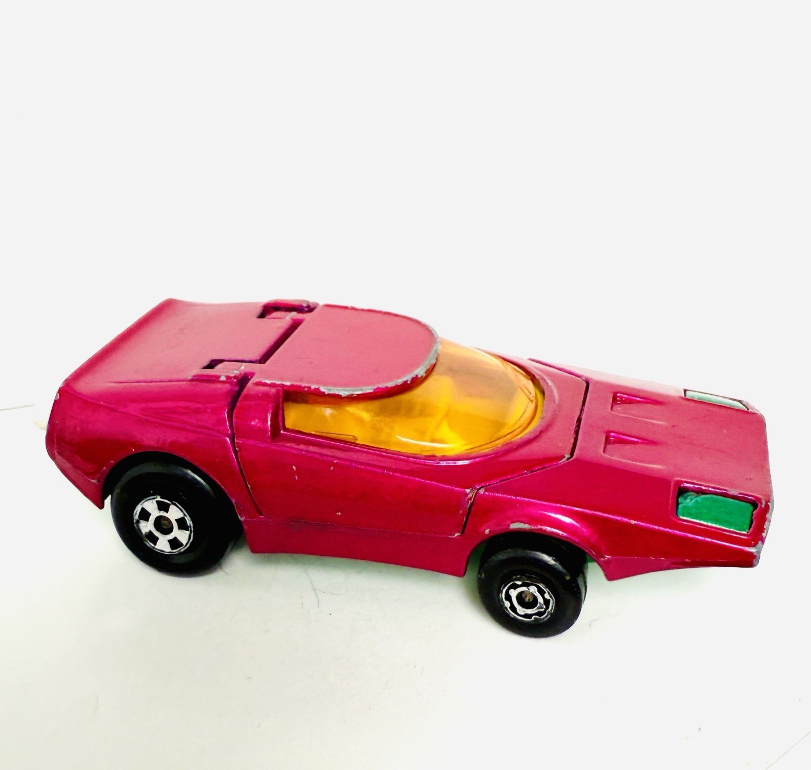 Vintage Matchbox Lesney 1973 Superfast No #39 Clipper Car Rare White Pipes