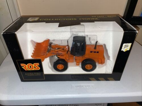ROS 020609 1:32 Die Cast Orange Fiat-Hitachi FR160.2 Wheel Loader