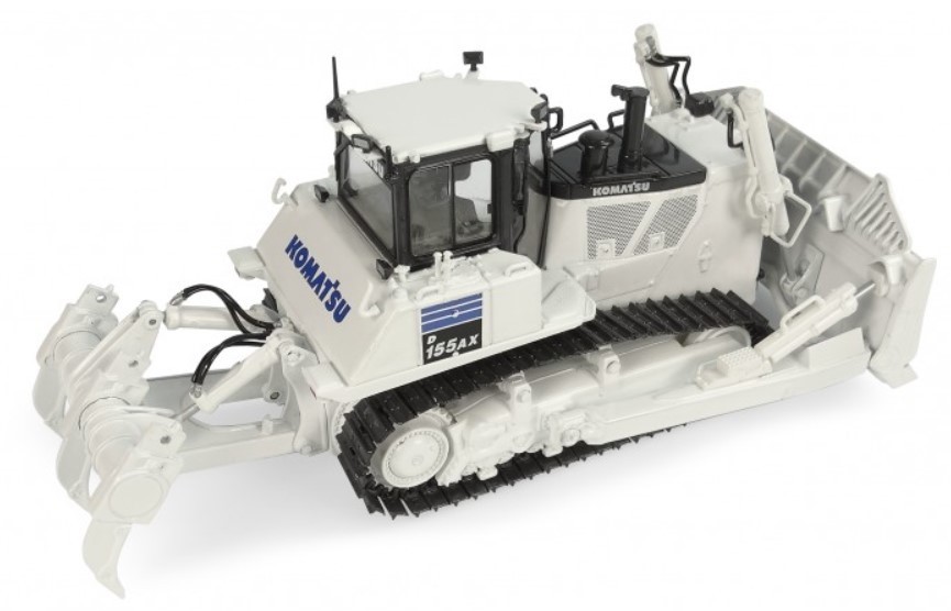 UNIVERSAL HOBBIES,Bull KOMATSU D155 AX-7 – White version, 1/50, UH8159