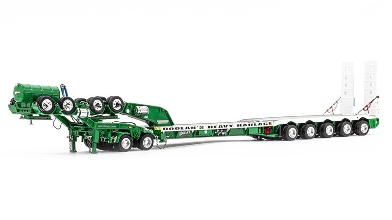 Drake 5×8 Swingwing Drop Deck Trailer – Doolans – 1:50 Scale Model #ZT09230 New