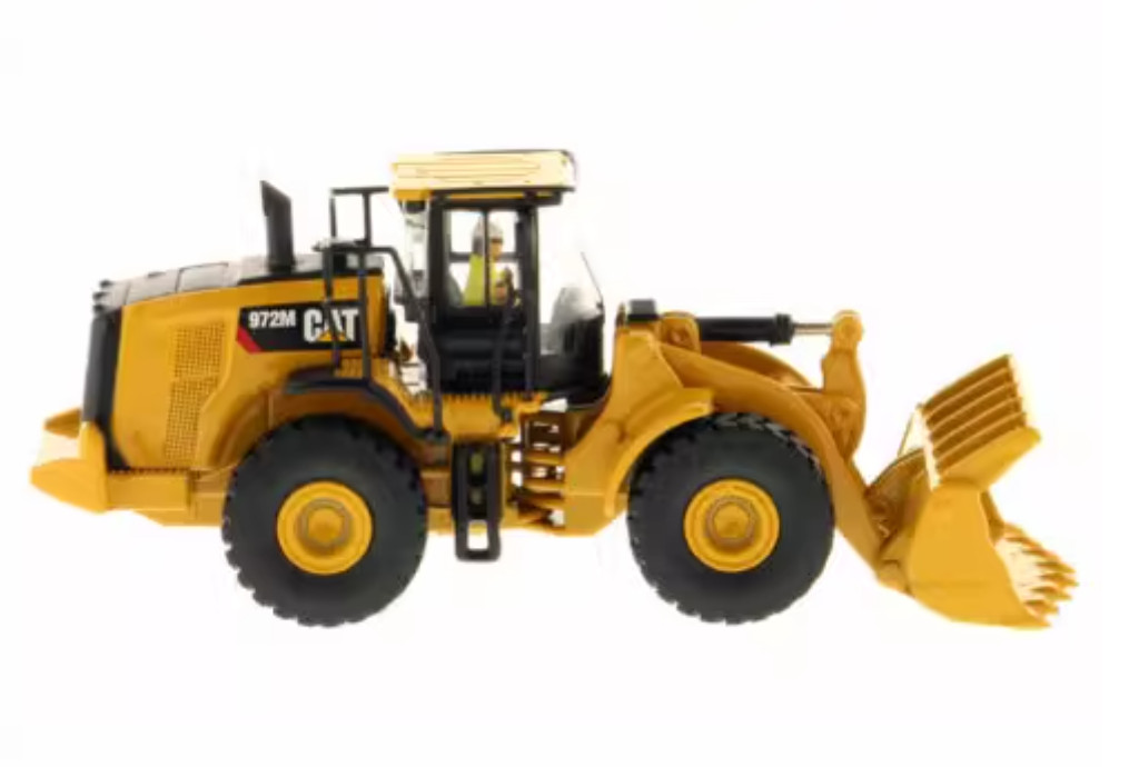 1:87 DM CAT972M Wheel Loader Construction Equipment Machine Diecast Model