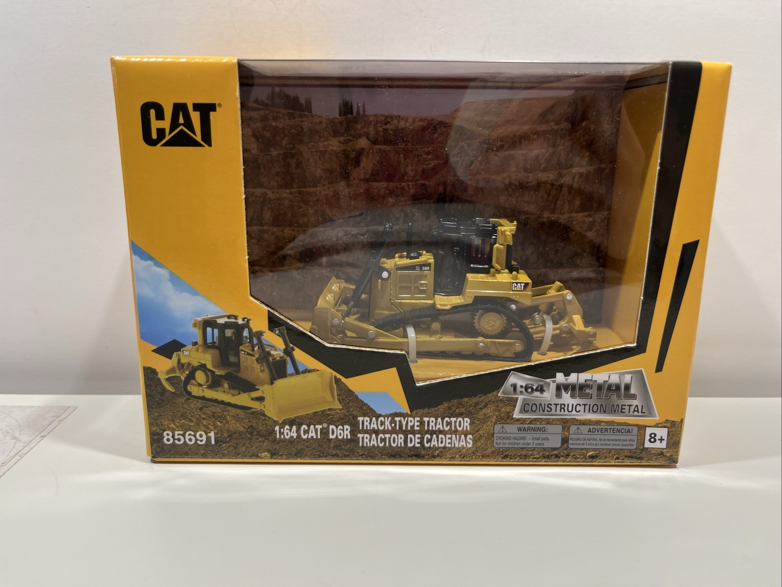 CAT Caterpillar D6R TrackType Tractor 1:64 Scale Model Diecast Masters 85691 H4