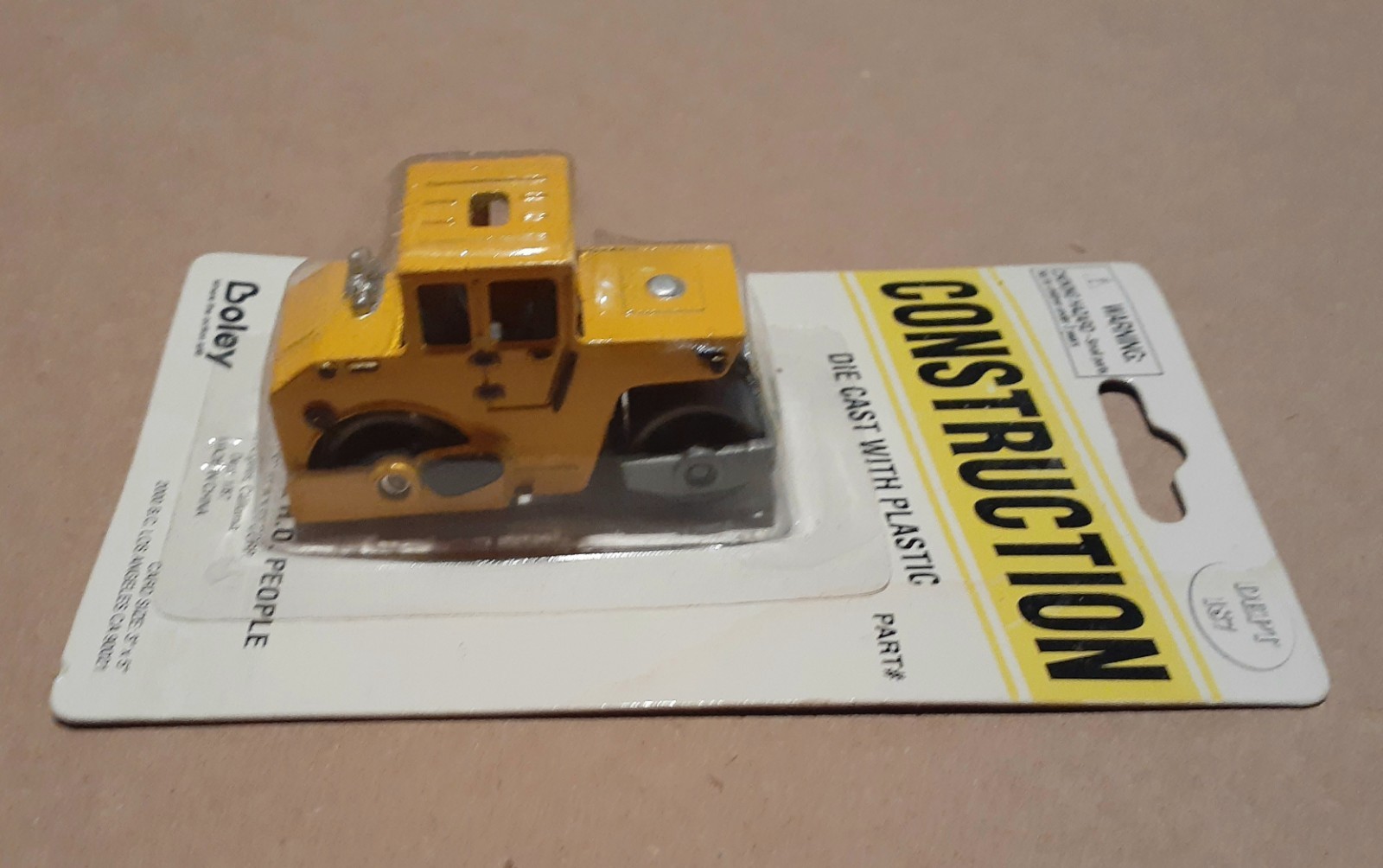 Boley Diecast Construction Bulldozer & Road Roller New In Package 1:87 HO Scale