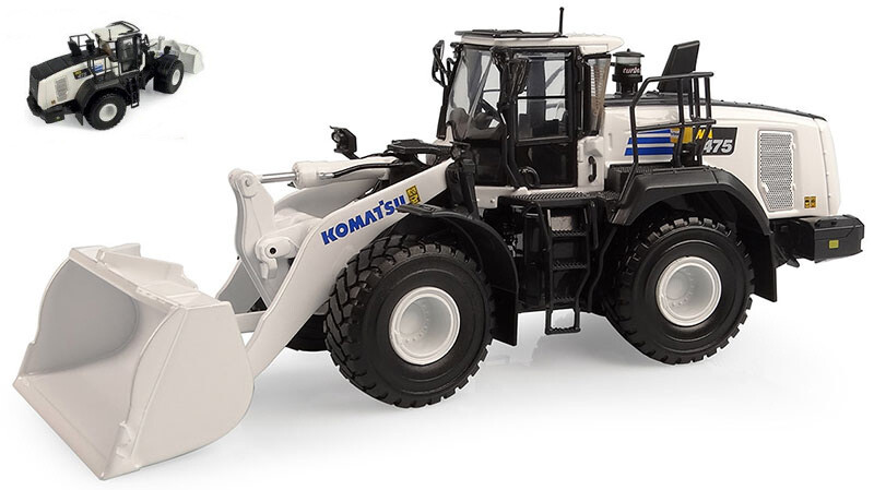 Universal Hobbies RUBBER BLADE KOMATSU WA475-10 1:50 Scraper Action Figure