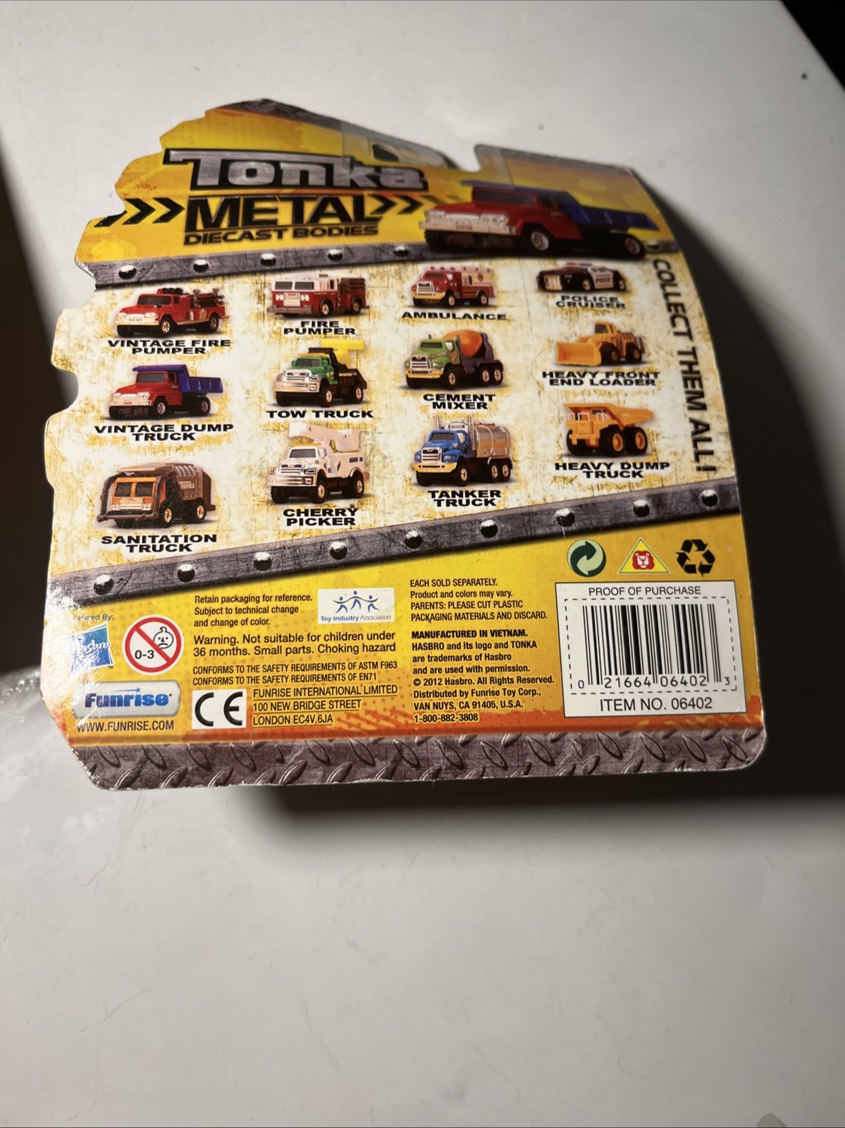 TONKA VINTAGE DUMP& FIRE TRUCK METAL DIECAST BODIES NEW