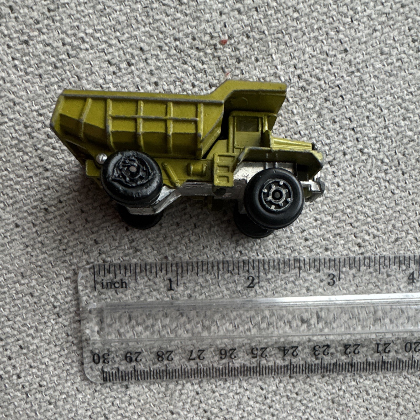 Vintage Zylmex Dump Truck 1:43 Die Cast Construction Toy Truck