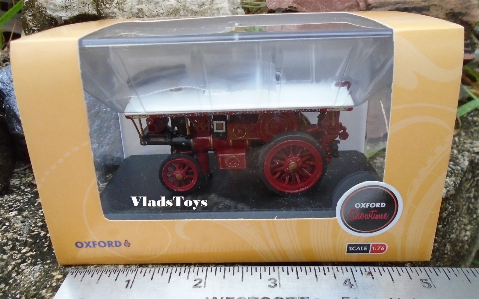 Oxford 1/76 Scale Burrell Scenic Showman’s Locomotive No. 4030 Dolphin 76BUR006