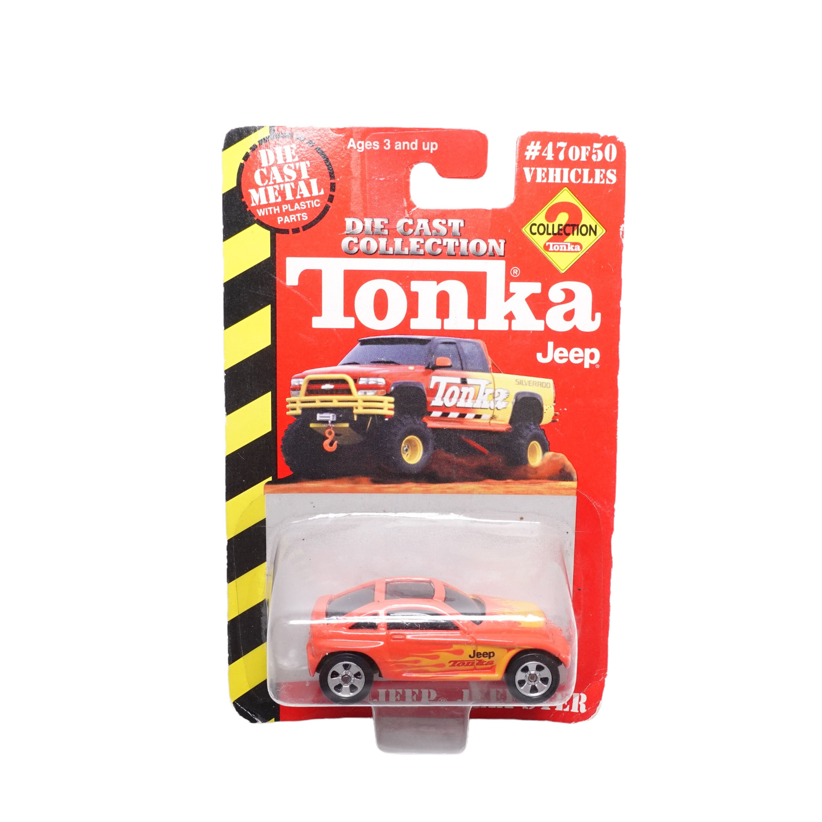 TONKA JEEP JEEPSTER CONCEPT METAL DIECAST 1:64 RARE