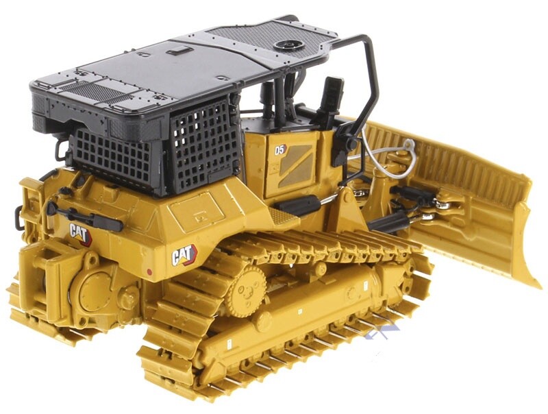 1:50 DM D5 LGP Fire Suppression Dozer Construct Bulldozer Machine Diecast Model