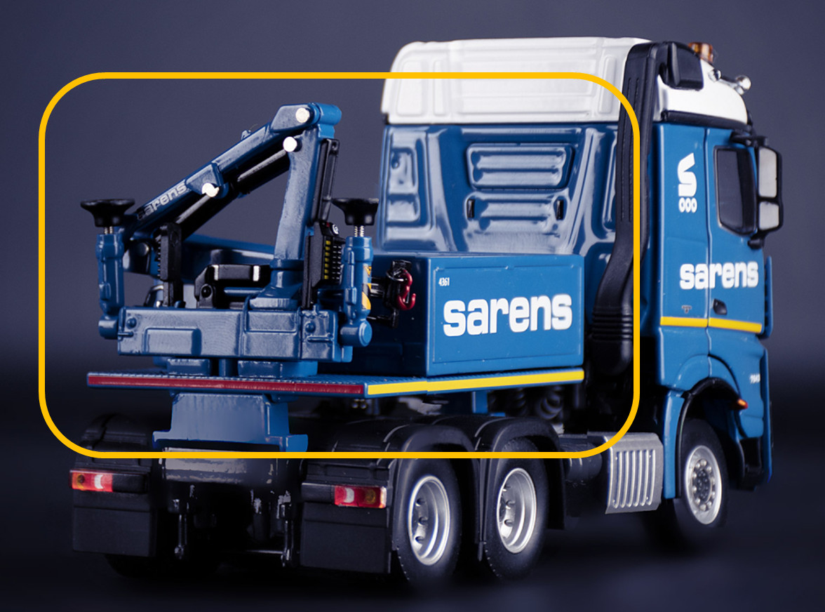 1/50 IMC SARENS Ballast box with Fassi crane + FREE SHIPPING $$$$$