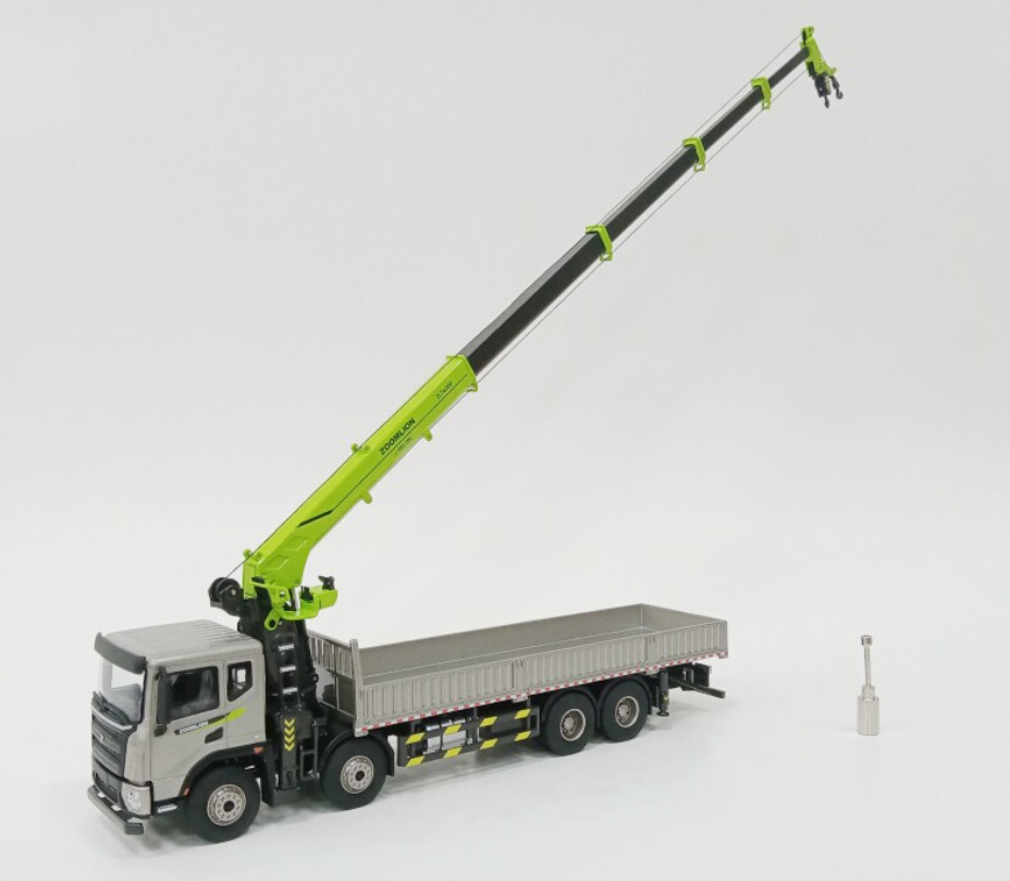 1:50 Zoomlion ZLT4000 Crane Truck Mobile Lifting Truck Diecast Machinery Model