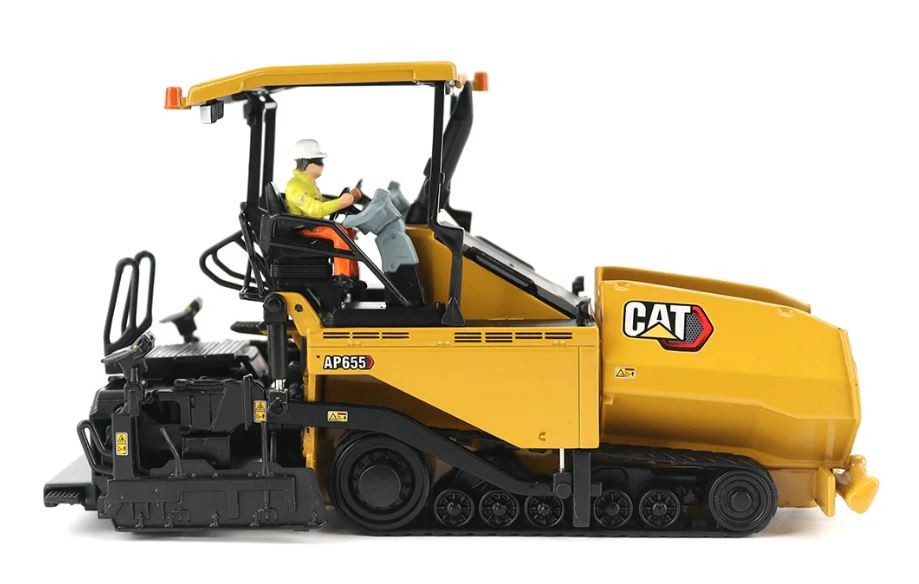 DIECAST MASTERS – Construction Machine with Driver – Modern Hex – CAT AP655F…