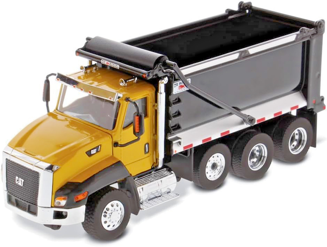 Diecast Masters Caterpillar CT660 SBFA Ox Bodies Dump Truck 1:50 Scale Model