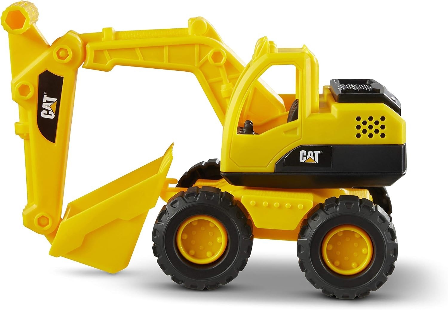 Real Action Cat Construction 10” Excavator – Ideal for Toddlers & Young Builders