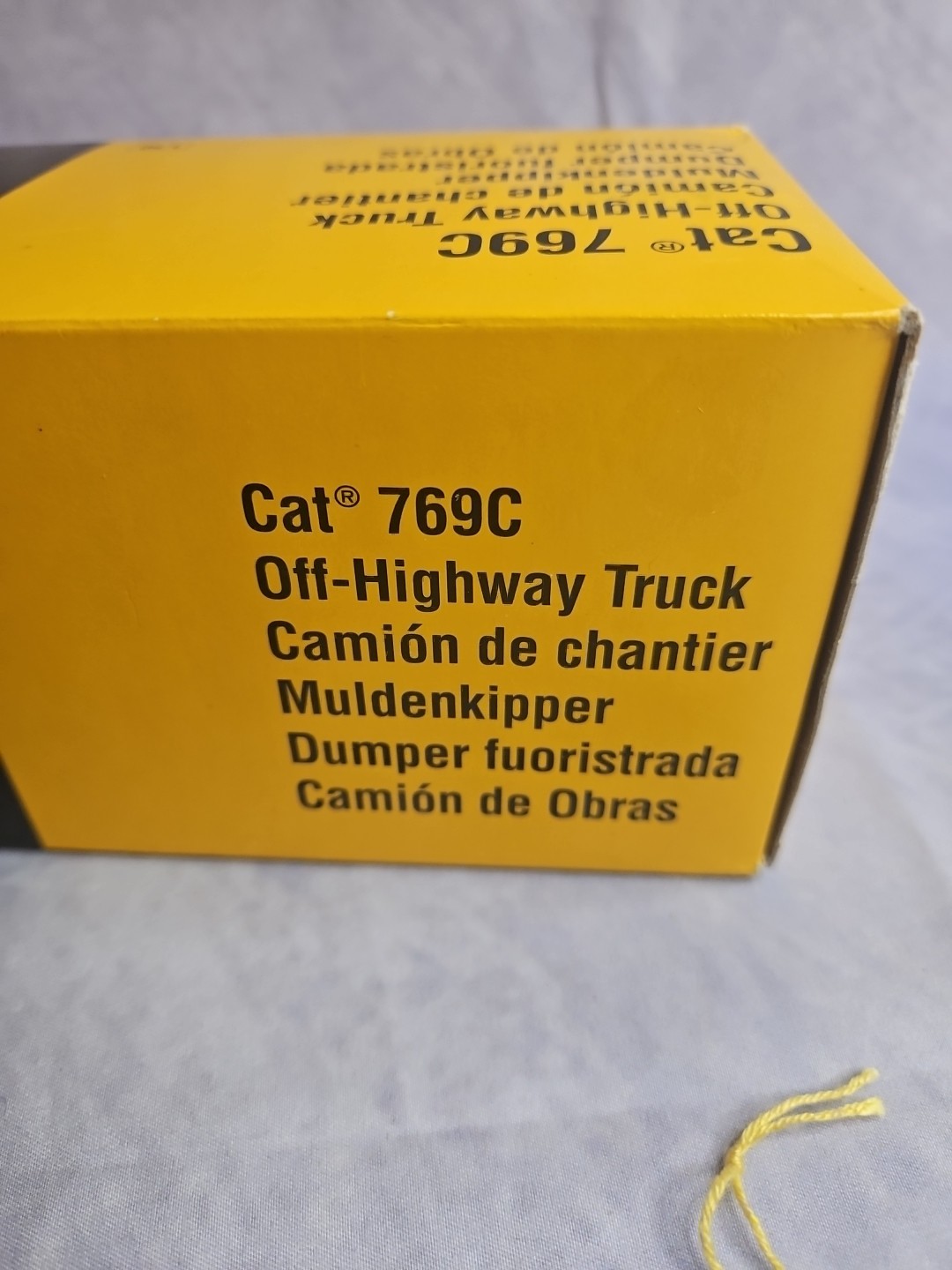NZG 1:50 CAT 769C Dump Truck No.222 Die Cast Caterpillar Germany in box T44