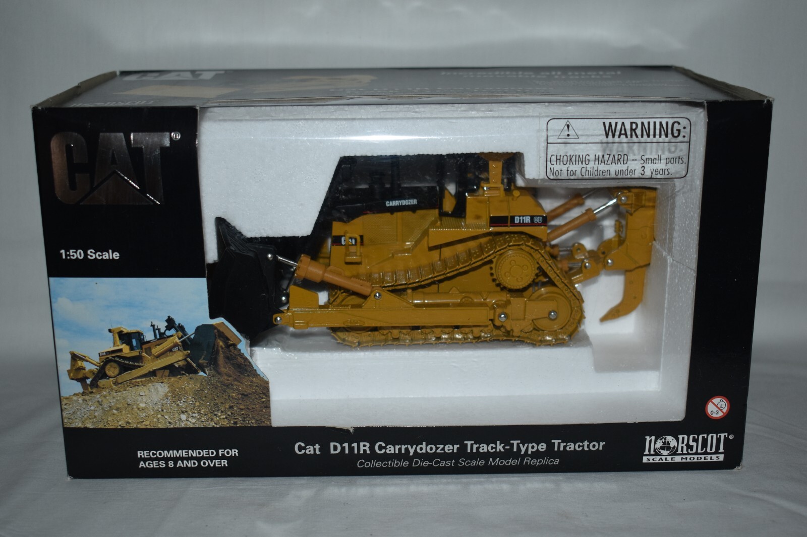 Norscot 1:50 Cat D11R Carrydozer Track-Type Tractor Metal Tracks #55070