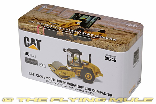 Diecast Masters 1:87 CS56 Smooth Drum Soil Compactor