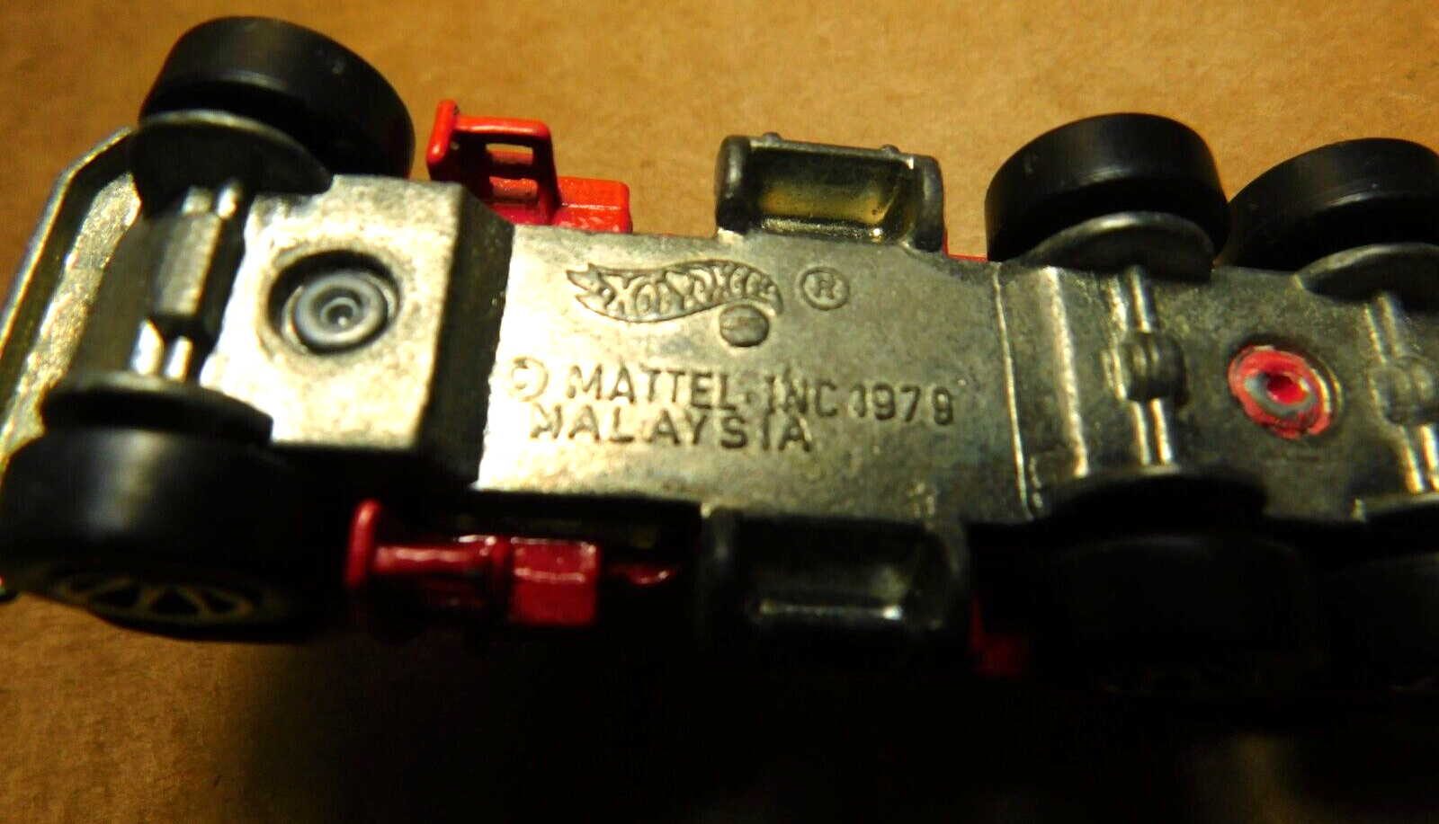 Hot Wheels~Vtg 1979 Malaysia Peterbilt Semi Tractor Trailer Truck Hauler Cab