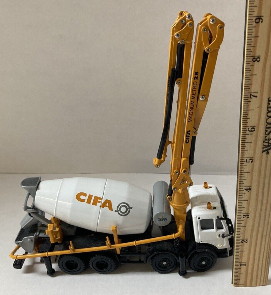 Concrete Mixer & Pumper CIFA Magnum Metro 28 Cement Mixer Diecast 1:47 ?Norscot