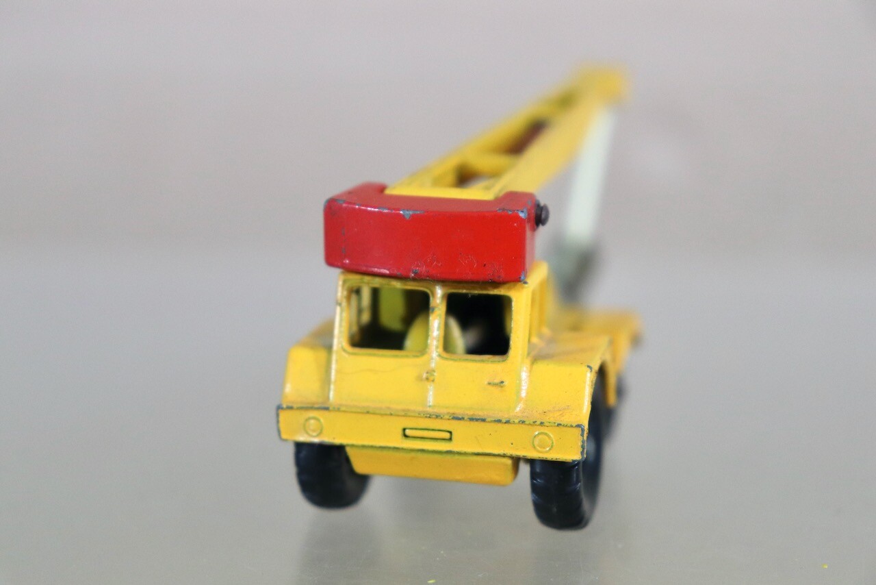 MATCHBOX 11 REGULAR WHEELS TAYLOR JUMBO MOBILE CRANE ob
