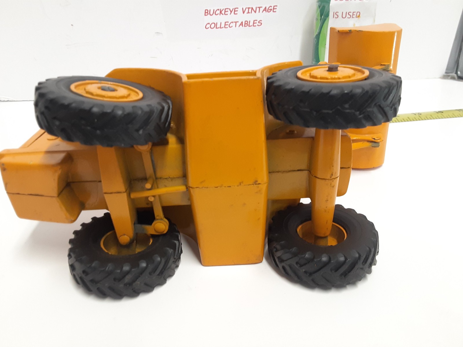 Vintage..ERTL Caterpillar 944 Traxcavator Rubber Tired Loader 1:16