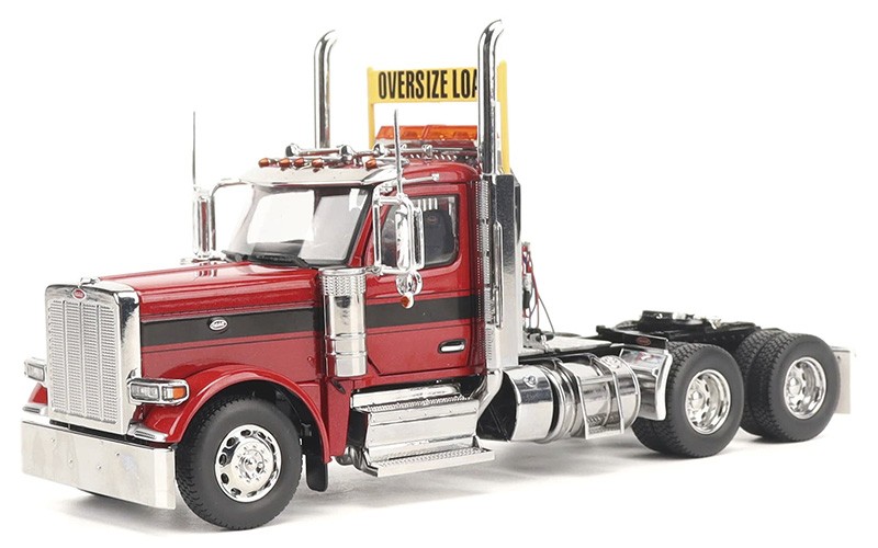 Diecast Masters Peterbilt Model 589 131 BBC Day Cab Tandem Axle Semi 1:50