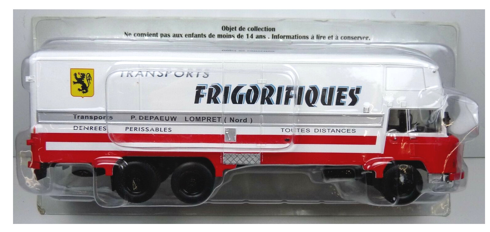 Chéreau Refrigerator Van 196 Berliet Scale 1/43 #28