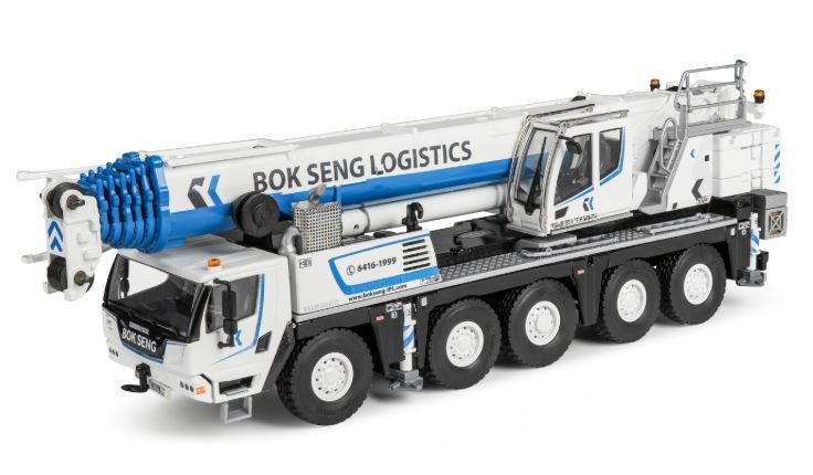 CONRAD – mobile crane in colors BOK SENG – LIEBHERR LTM 1110-5.2 – 1/50 – C…