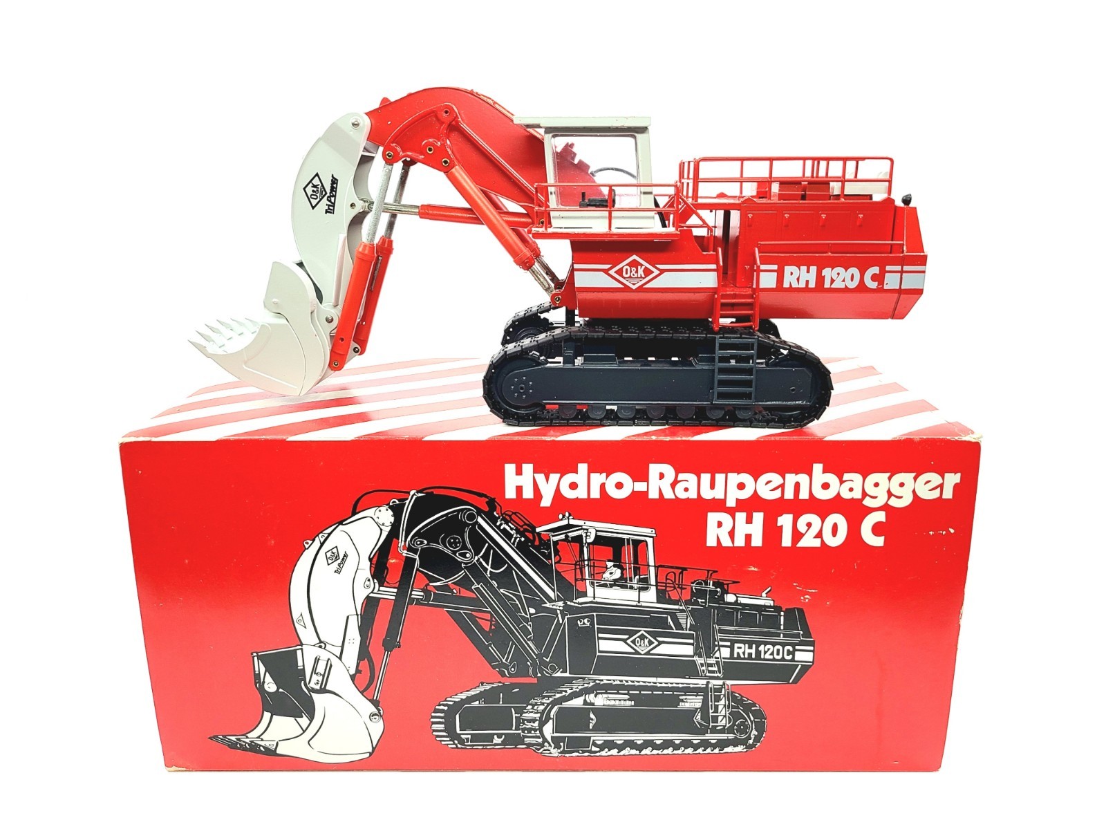 O&K RH120C Mining Front Shovel – Conrad 1:50 Scale Diecast Model #2771 New