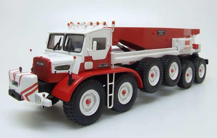 1/50 Camion Willeme C.G. 8×4 – High Quality Resin KIT by Fankit Models