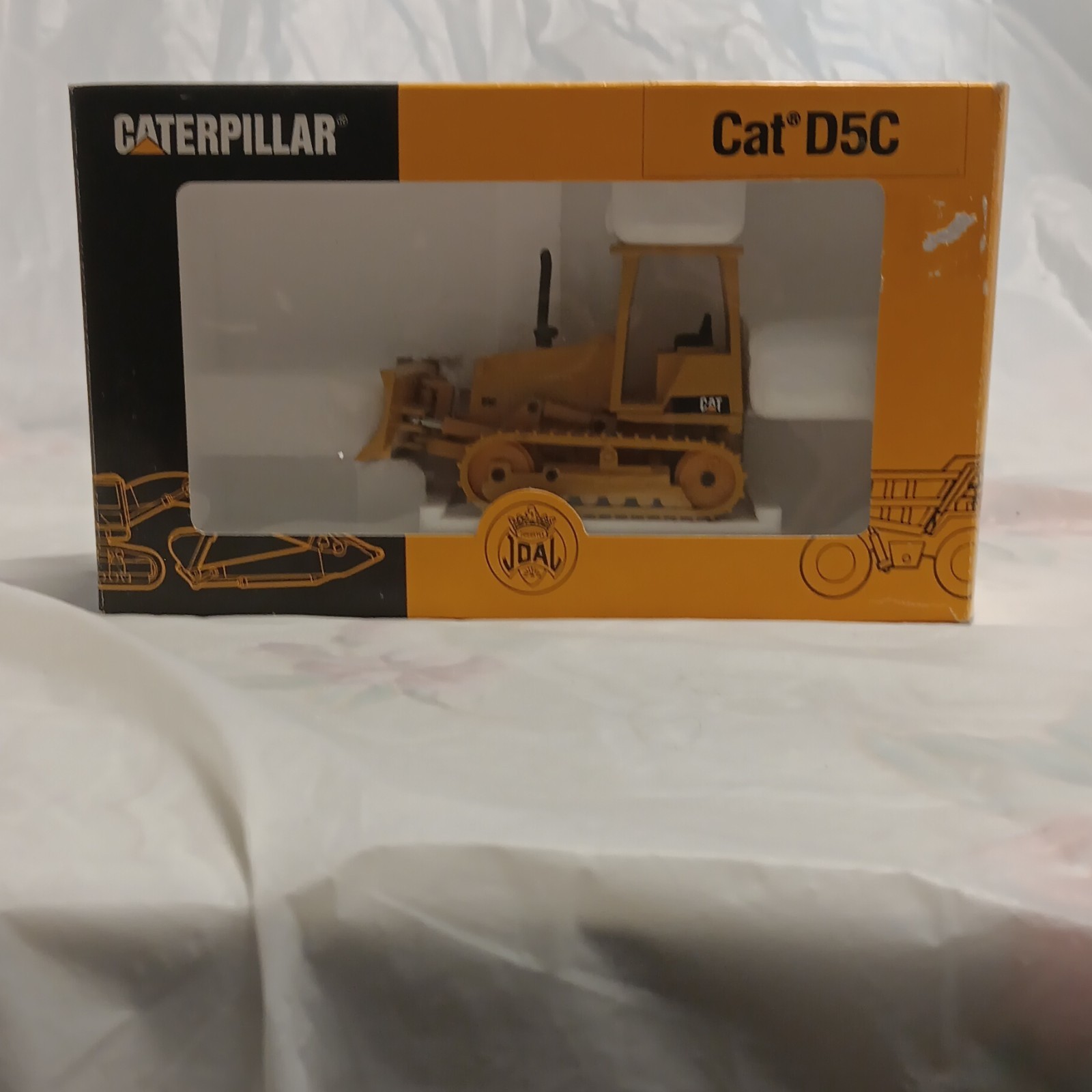 Caterpillar CAT D5C Dozer 1:64 Yellow/Black Diecast Model 1994 2436