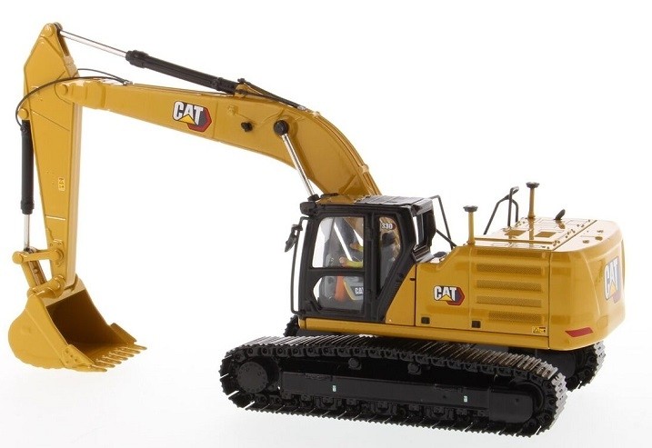 DIECAST MASTERS – CATERPILLAR 330 Crawler Excavator with Driver – 1/50 -…