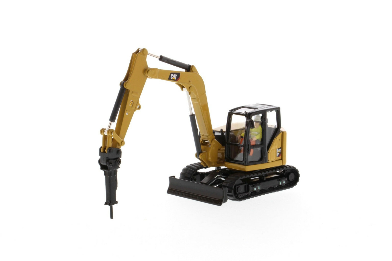 CAT 308 CR Mini Hydraulic Excavator – 1:50 Scale – Diecast Masters 85596