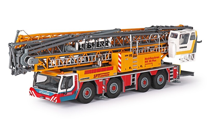 Conrad 2106-20 Spiegl Transporte – Liebherr MK 88 Trucked Tower Crane 1/50 MIB