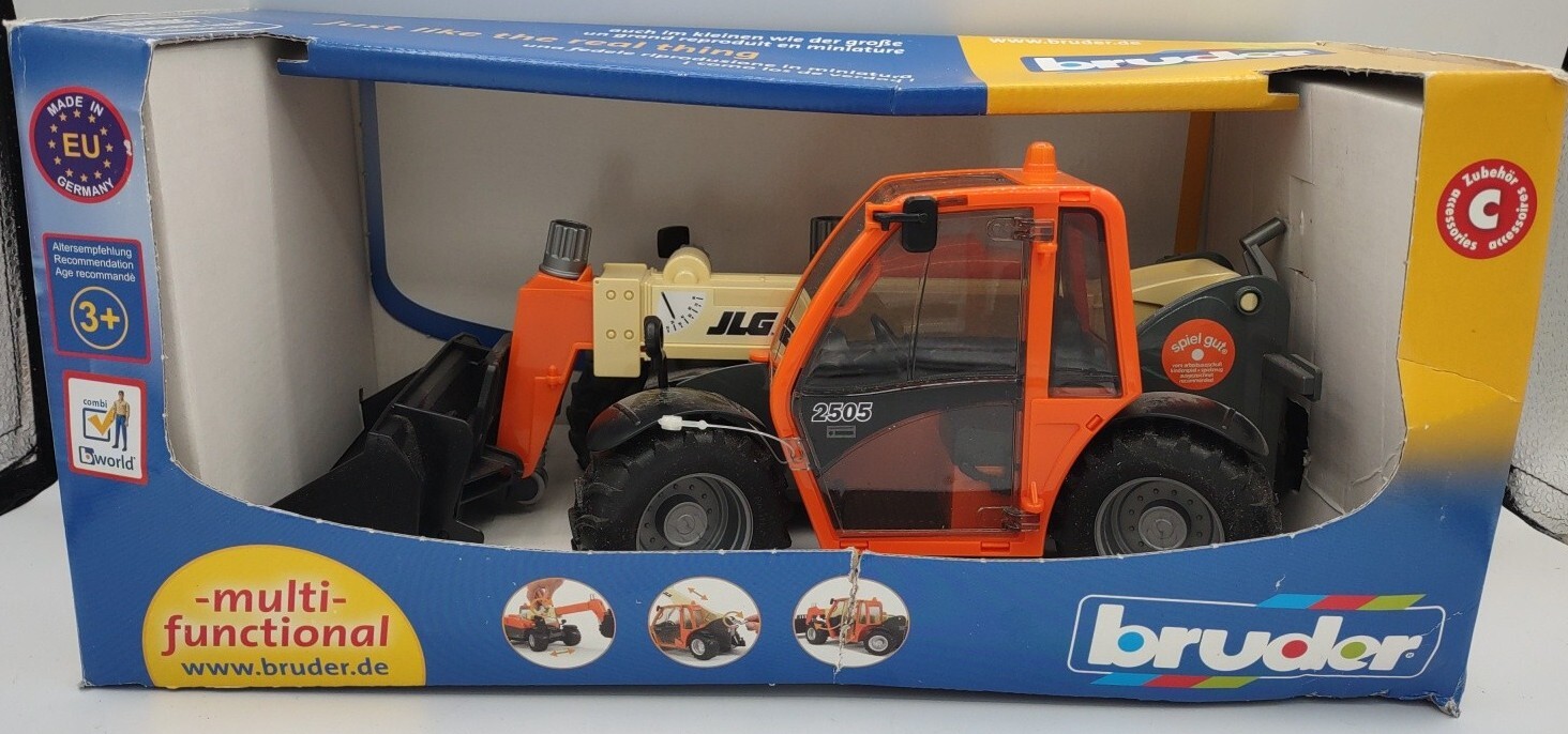 Bruder 1/16th JLG 2505 Tele-Handler #02140 Made In Germany