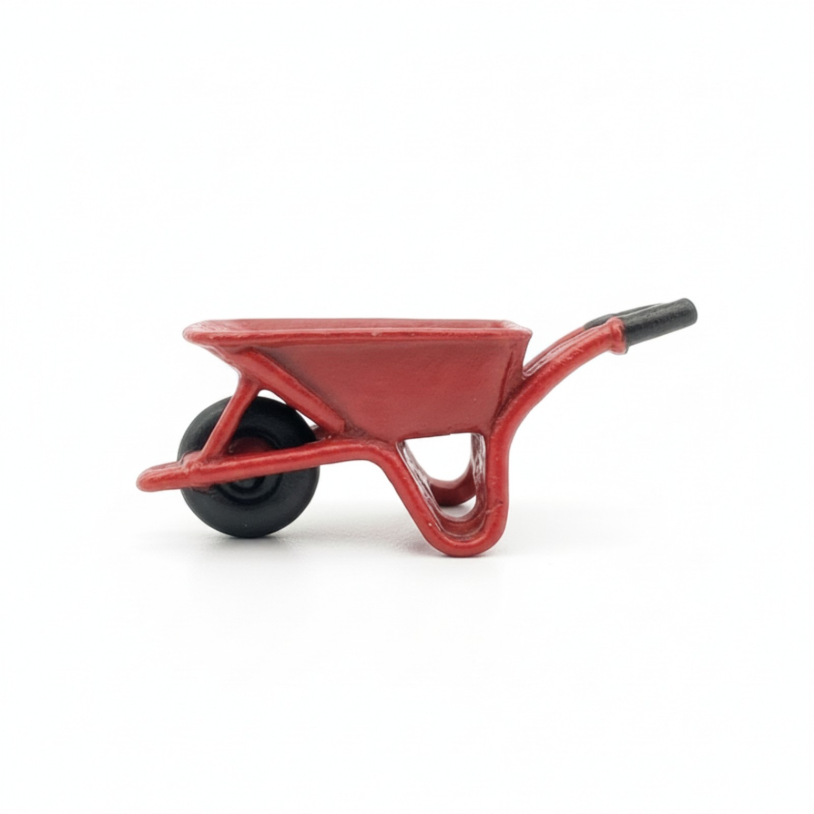 Miniature Wheelbarrow Resin Wheelbarrow Model Tiny for Tabletop Displays