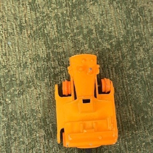 Matchbox Bulldozer Orange Diecast Construction Vehicle MB64 Made in China
