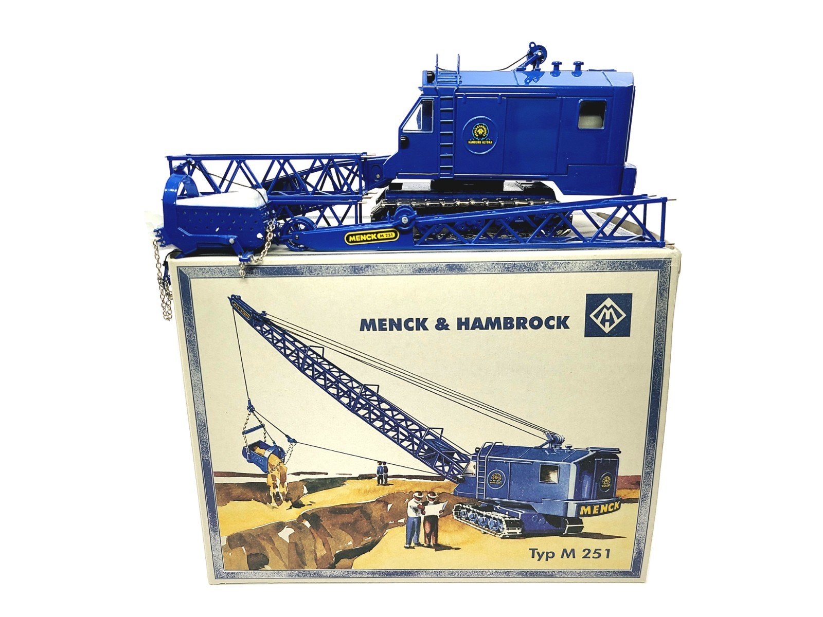 Menck & Hambrock Typ M 251 Dragline – NZG 1:50 Scale Diecast Model #470 New