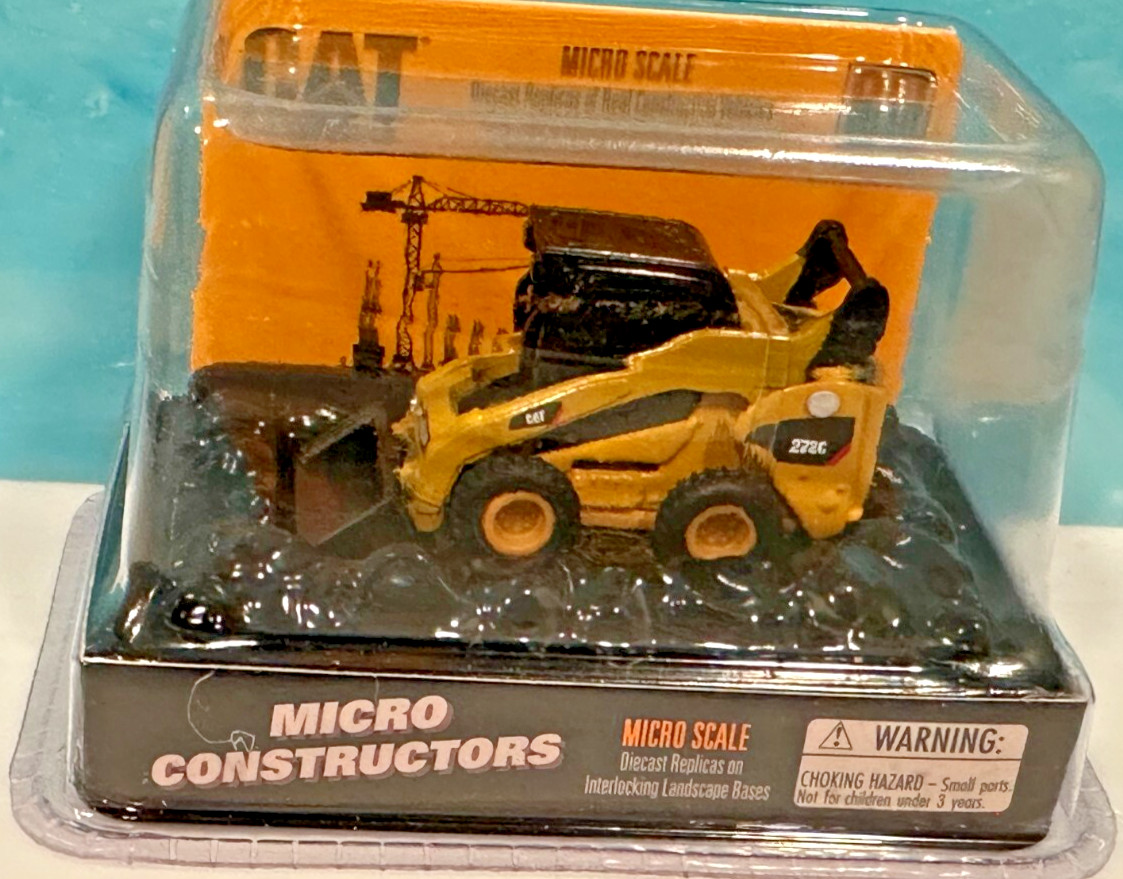 Caterpillar CAT 272C Skid Steer Loader True 1:64 Diecast Micro-Scale New Sealed