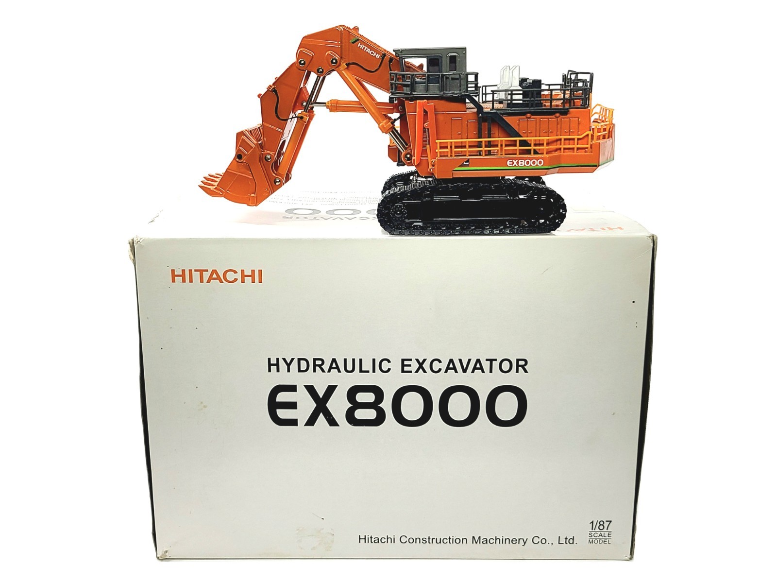 Hitachi EX8000 Mining Front Shovel – Shinsei 1:87 Scale Diecast Model New