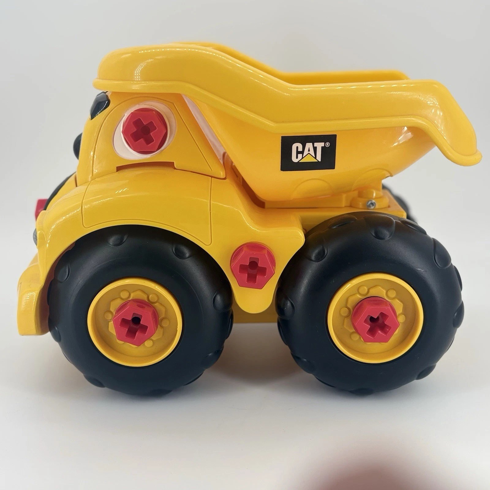 CAT Toy State Take Apart Construction Toy Lot Dump Truck Backhoe Loader Machine