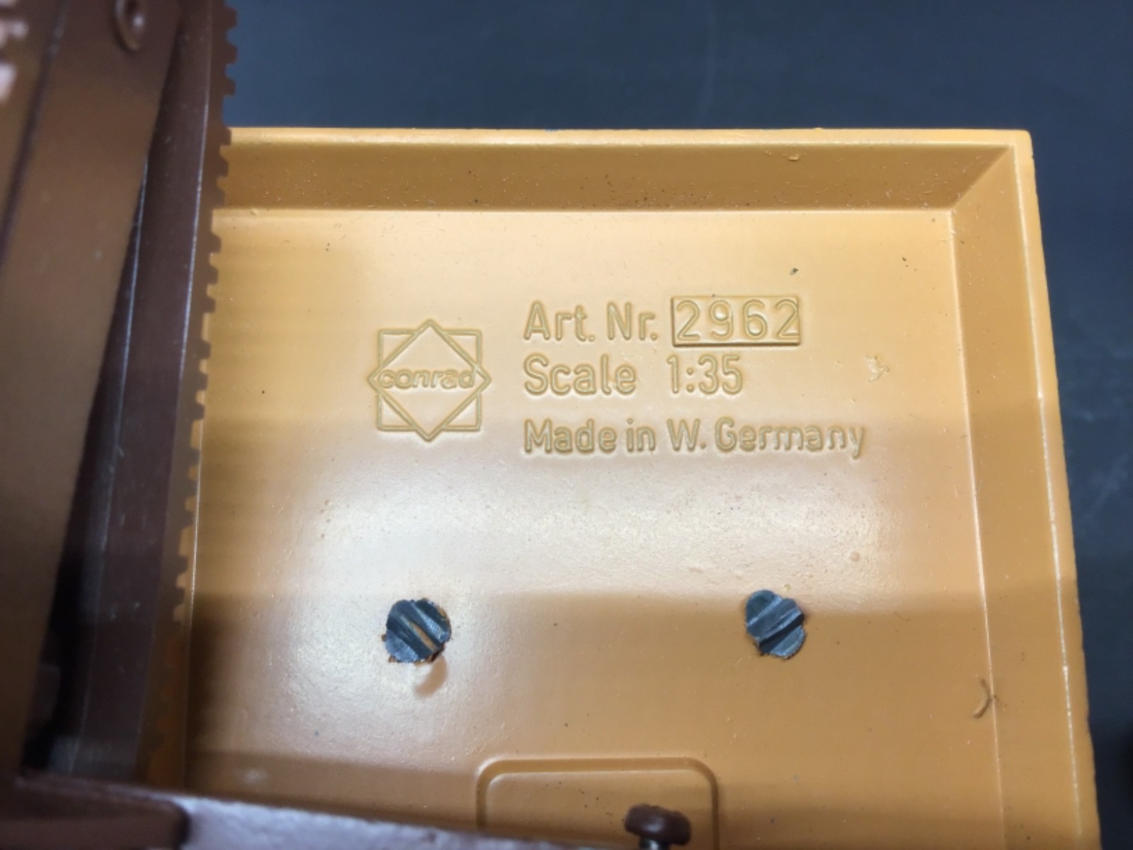 Vintage Conrad Case 1280 Excavator 1:35 Scale #2962 W Germany