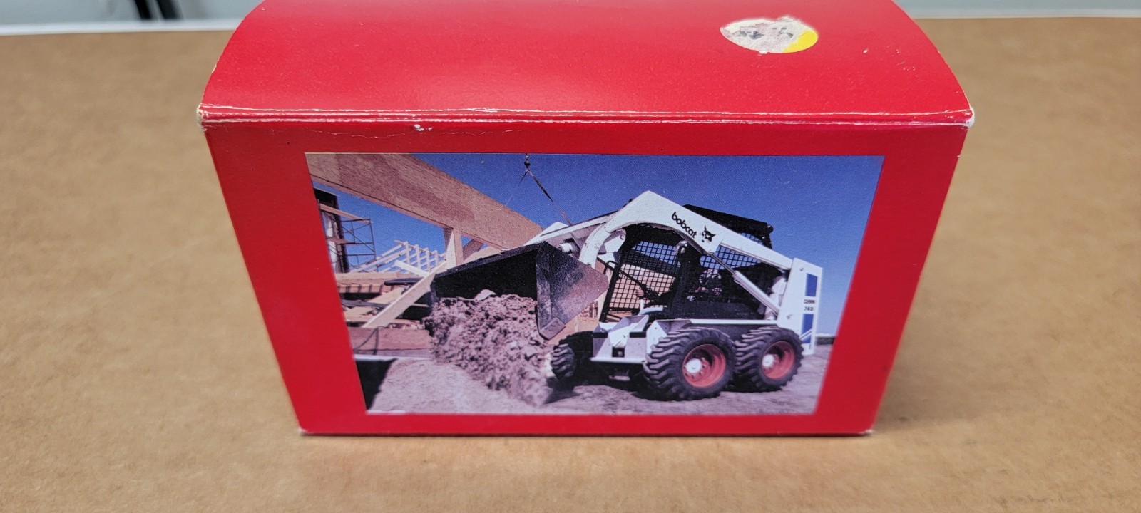 Bobcat 743 Skid-Steer Loader – Clover 1:19 Scale Diecast Model #4431 With Box