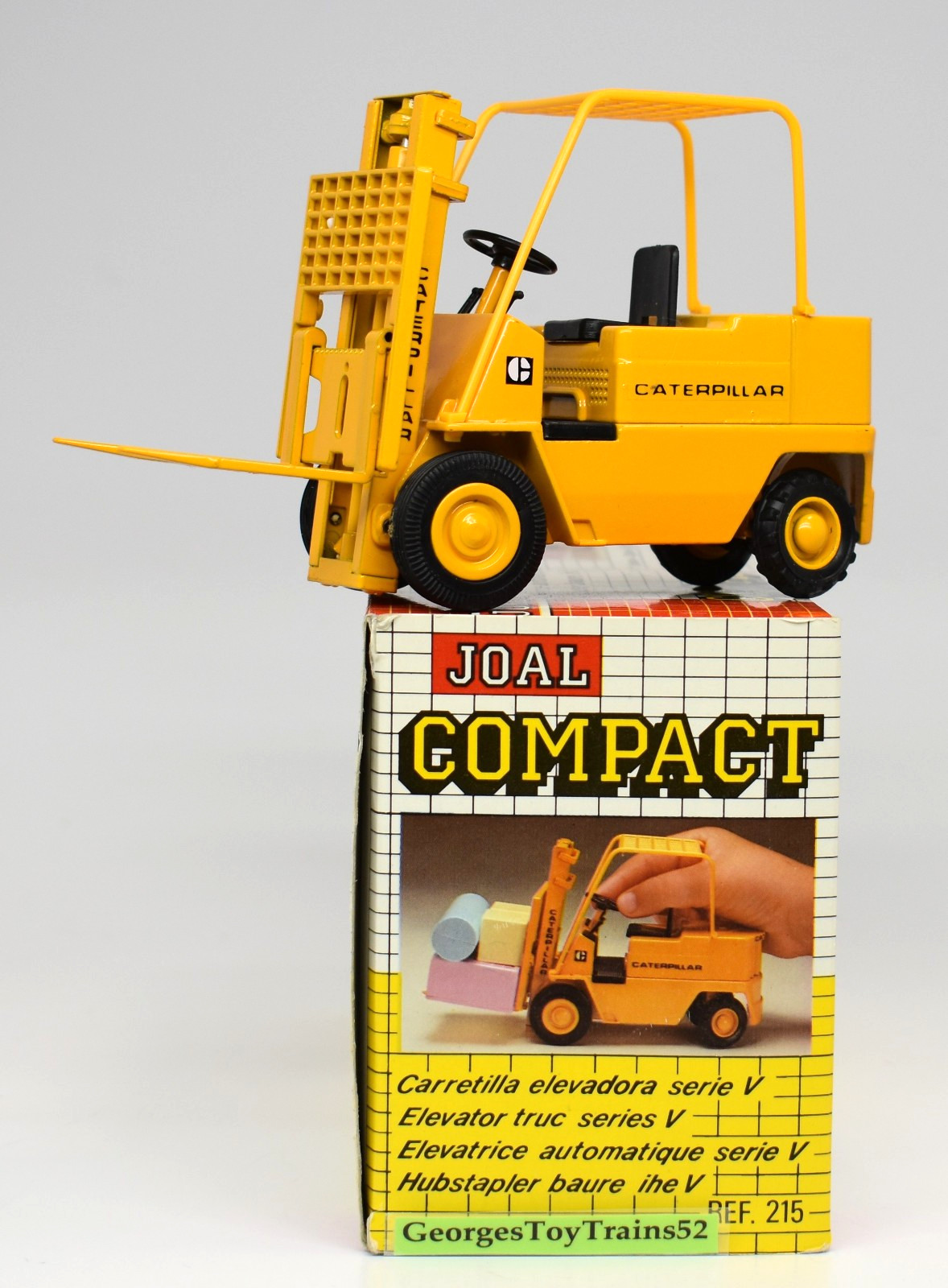 JOAL COMPACT 1:70 DIE-CAST CAT CATERPILLAR LIFT TRUCK ELEVATOR TRUC SERIES V 215