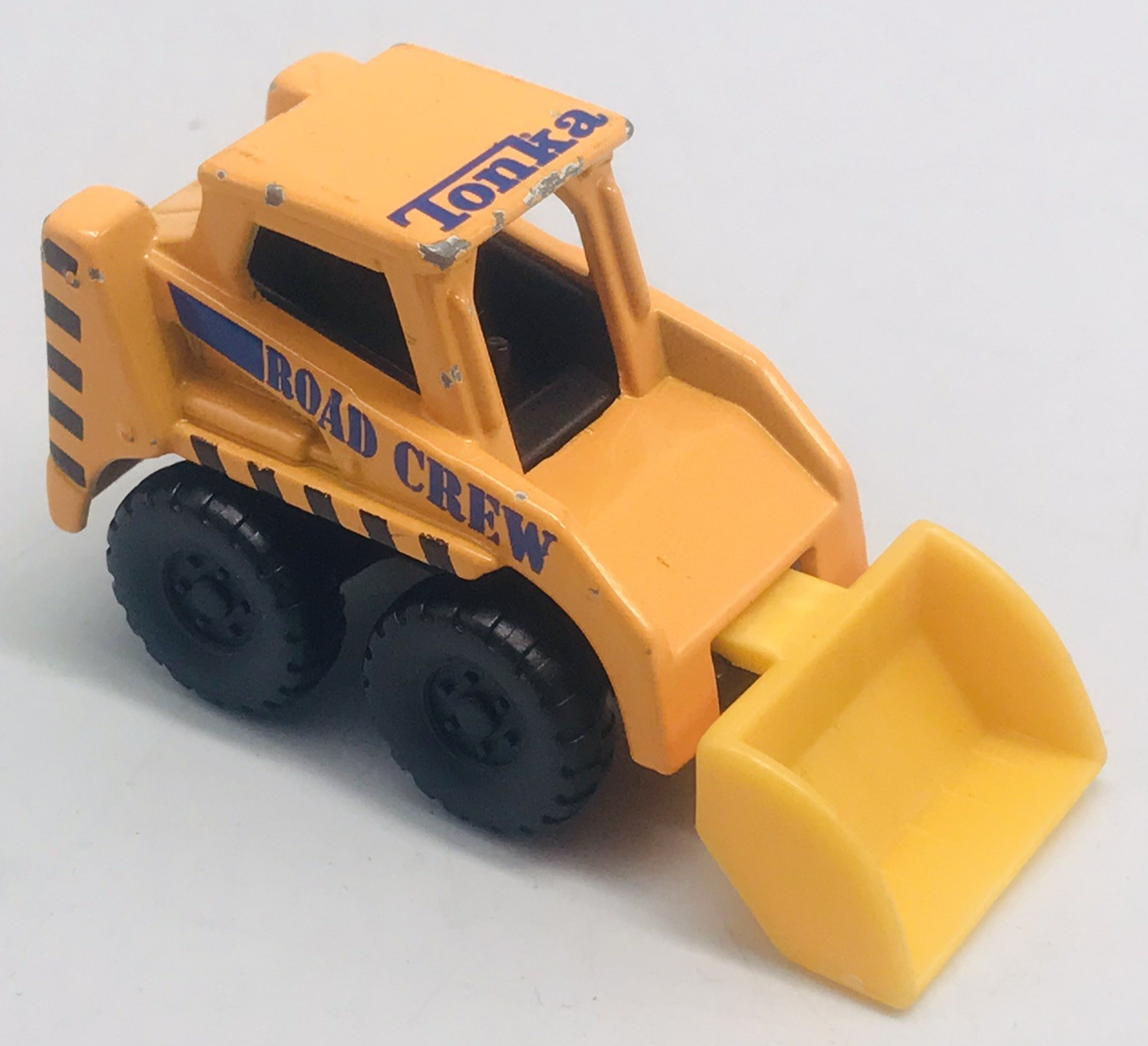 2005 Maisto TONKA Bulldozer Road Crew Hasbro Yellow Blue Die Cast VTG